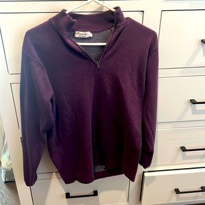 Peter Millar Crown Comfort Purple Sweater (Medium)